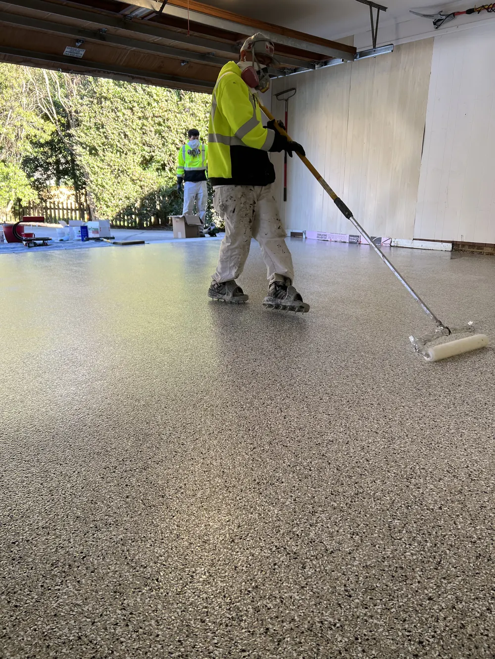 Topcoat step